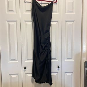 Zara satin cowl next slip dress - xs